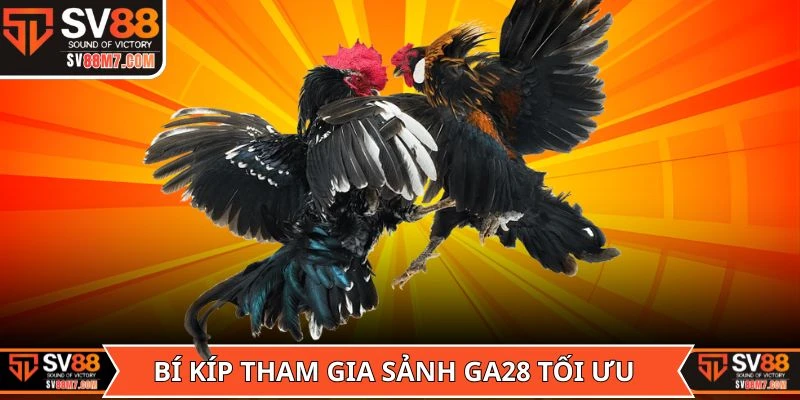 Bí kíp tham gia Sảnh GA28 tối ưu từ dân chuyên